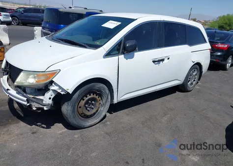 2011 Honda Odyssey Lx z USA, uszkodzony, nr VIN 5FNRL5H25BB021514